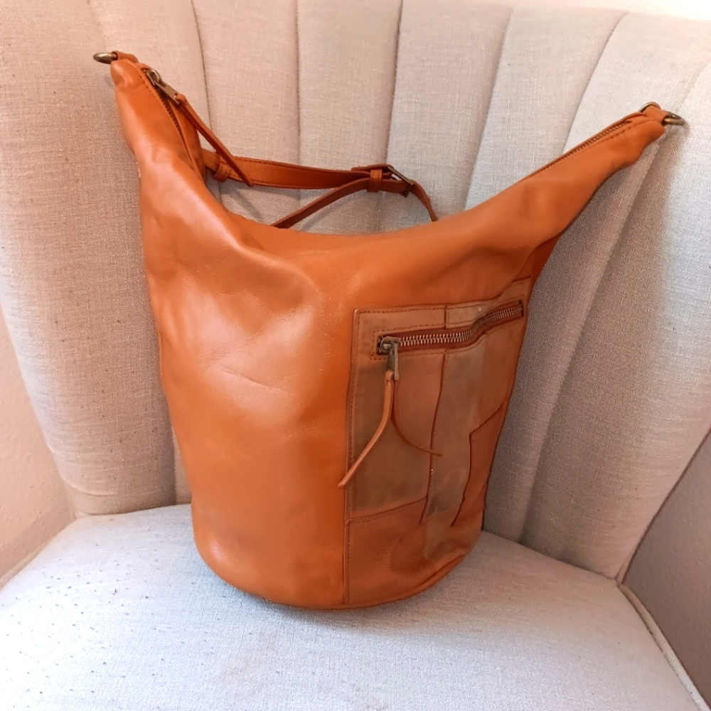 Universal Thread Terracotta Fabric Bag